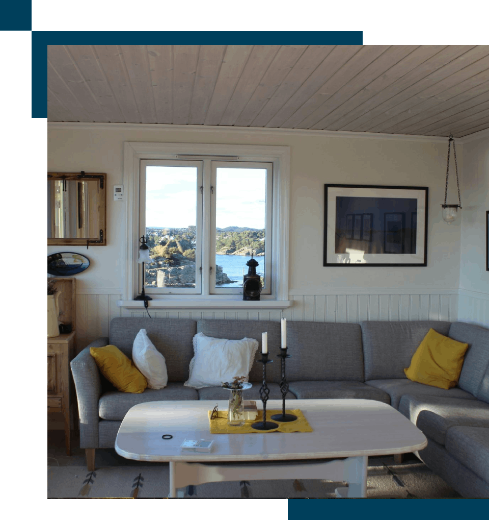 JAH Immobilien - Helles Wohnzimmer mit Aussicht
